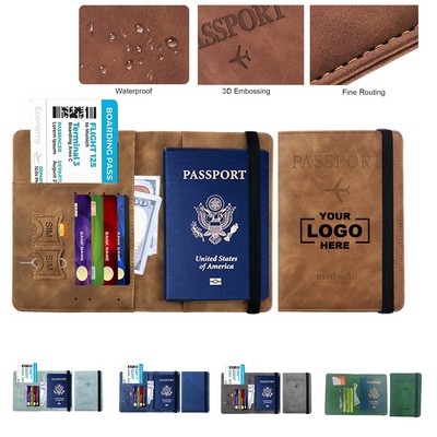 RFID Passport Wallet Holder