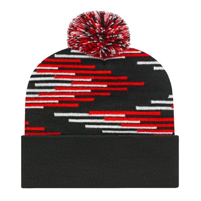 Premium Bar Knit Cap