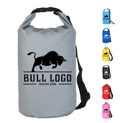 15L Waterproof Dry Bag With Single Shoulder Strap