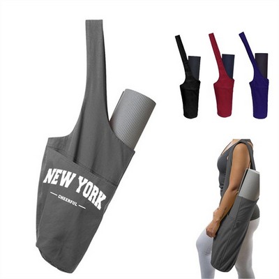 Dry And Wet Separation One shoulder yoga bag