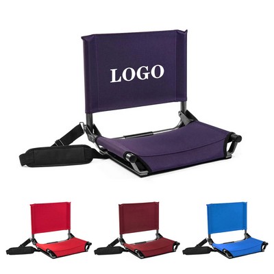 Portable Folding Chair for Bleachers and Benches Stadium Seat