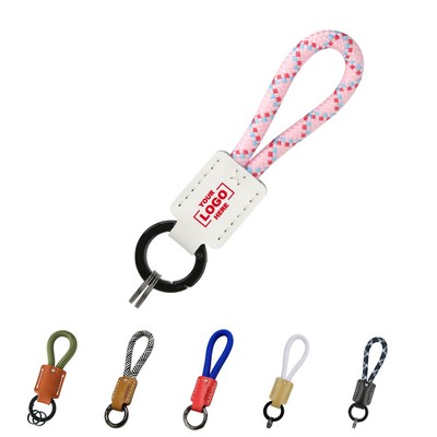 Handmade Leather Keychain