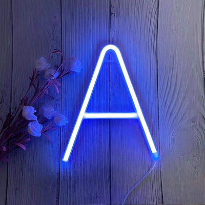 Letter Neon Sign