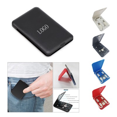 Portable Cable Set w/ SIM Tool & Adapters