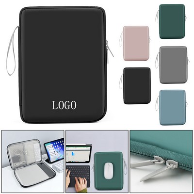 10.9" PU Tablet Organizer Case w/ Inner Pockets