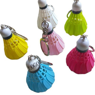 Badminton Key Ring