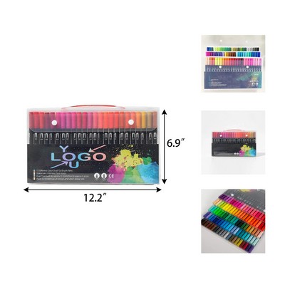 Dual Tip Watercolor Marker Set