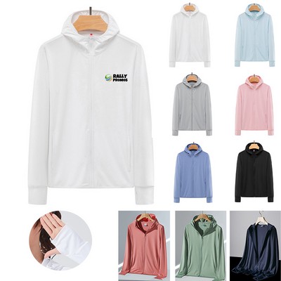 Breathable Sun-Protective Clothing Outdoor Jacket Hoodie