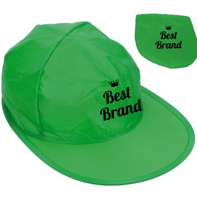 Custom Collapsible Baseball Cap With Pouch