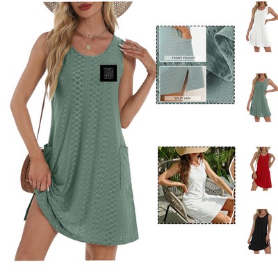 Women's Summer Loose Sleeveless Dress