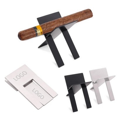 Stainless Steel Foldable Cigar Holder