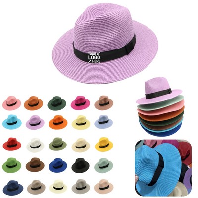 Packable Straw Panama Hat