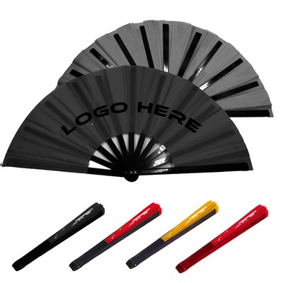 13" Full Color Folding Handheld Fan