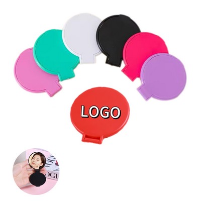 Folding Round Mirror