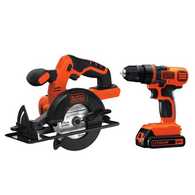 Black & Decker 20V Max Drill/Driver & Circular Saw Combo Kit
