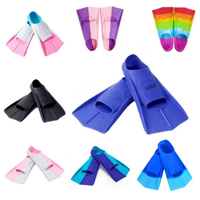 Kids adults Silicone Swim Training Fins