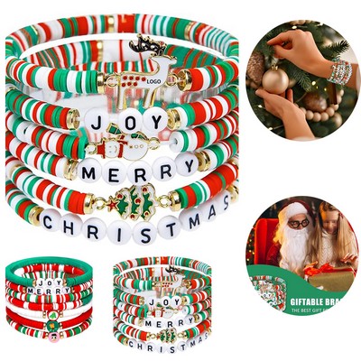 6 Pack Christmas Gifts Friendship Bracelets