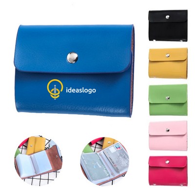 PU Leather Card Holder