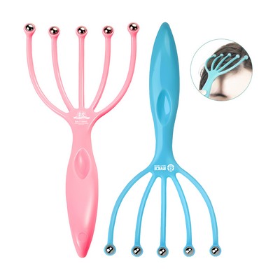 Head PP Massager With Five Balls