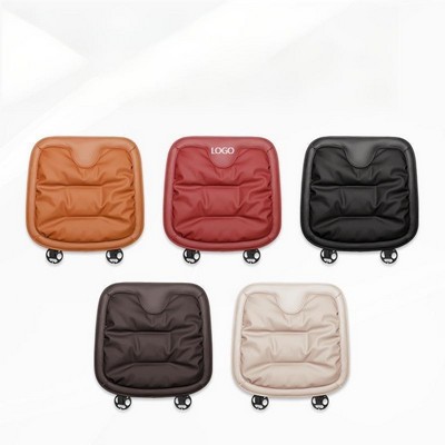 Car Leather Seat Cushion - Office Chair Comfort Pad