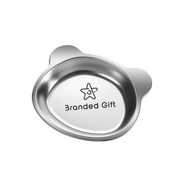 304 Stainless Steel Cute Bear Plate