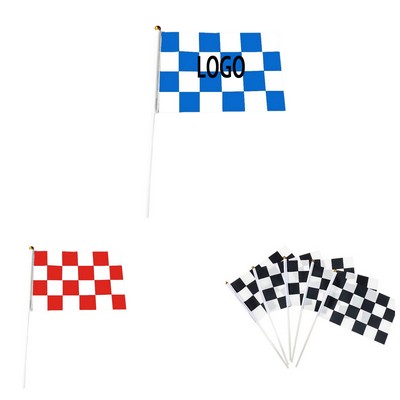 Racing Handheld Small Flag