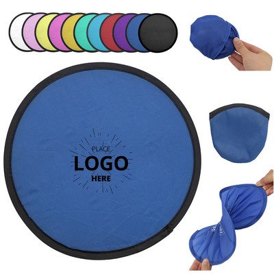 Folding Round Advertising Fan