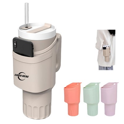 Silicone Water Bottle Carrier Bag