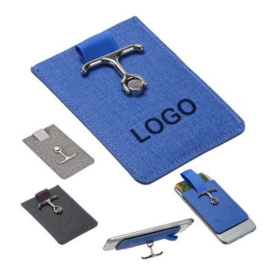 Creative Phone Wallet + Stand