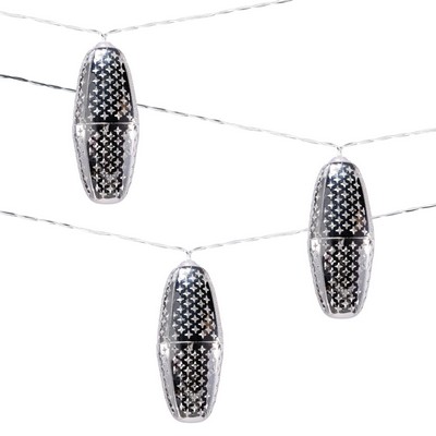 Allsop Home & Garden Marrakesh Silver Metallic String Light