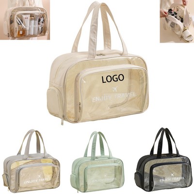TSA-Approved Clear Toiletry Bag