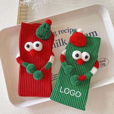 Christmas Children's Cute Magnetic Socks