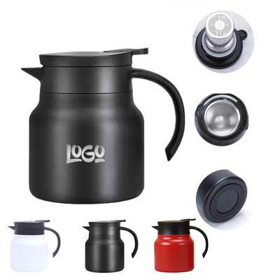 33oz Stainless Steel Insulated Coffee Pot