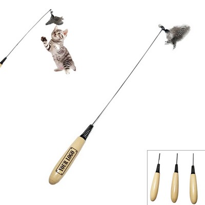 Cat Teaser Stick Toy