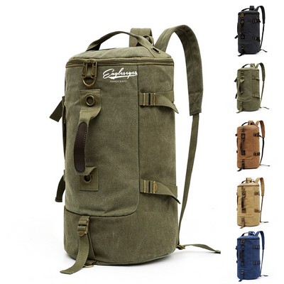 Canvas Duffel Backpack