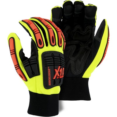 Majestic 21242HY Knucklehead X10 Armor Skin? Mechanics Glove