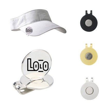 Customized golf hat clips