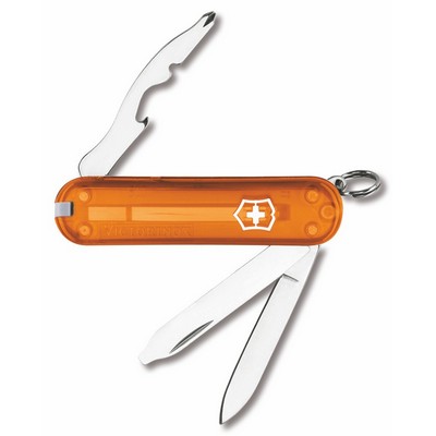 Rally 9 Function Swiss Army Knife - Fire Opal (Orange Translucent)