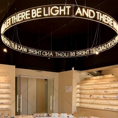 Neon Atmosphere Chandelier