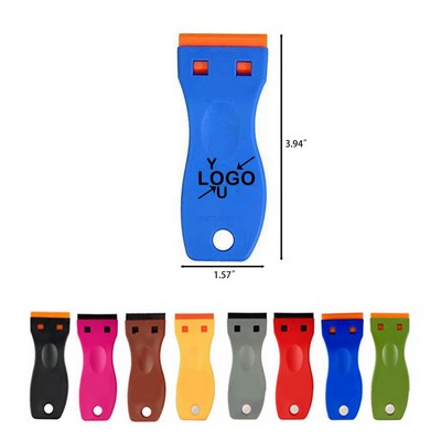 Plastic Scraper with Four Blade Set