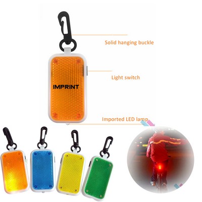 Outdoors Safety Flashing Led Lights With Carabiner