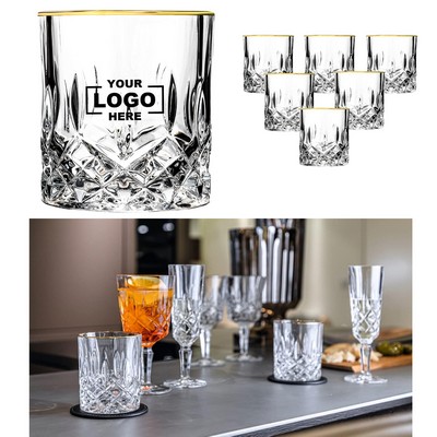 Clear Drinking Glasses Set