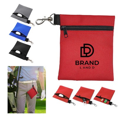 Golf Zipper Tee Bag