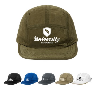 Breathable Mesh Quick-Dry Five Panel Cap