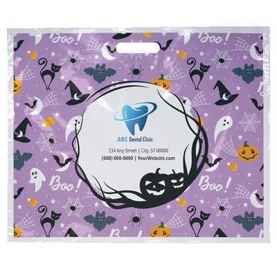 Halloween Scatter Design 1 Plastic Bags (18" x 15")