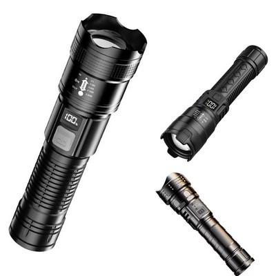 Rechargeable Multifunction Tactical Flashlight