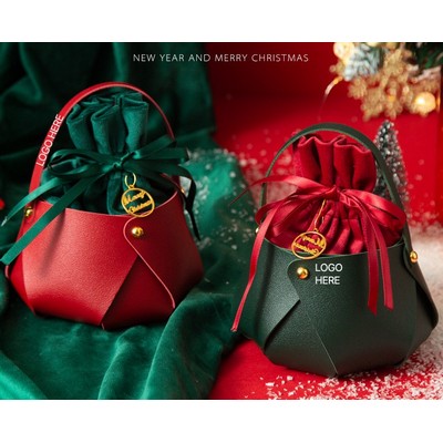 Christmas Gift Bag and Decorative Tote Box