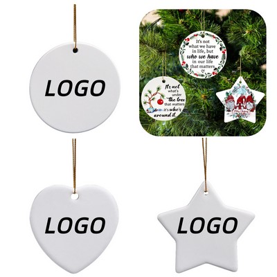 Christmas Decorative Ceramic Pendants
