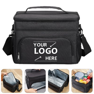 Large Capacity Insulated Cooler Bag Oxford Fabric