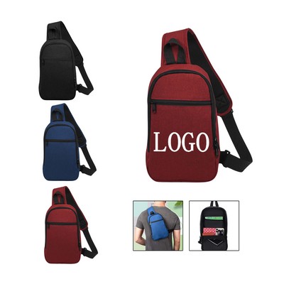 Custom Logo Crossbody Sling Bag